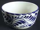 anfora puebla blue soup cereal bowl 6140211 