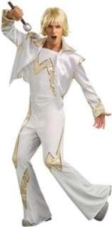    Rubies Mens 70s Disco King Outfit Adult Halloween Costume Clothing