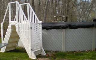 21Ft. Above Ground Pool ,Stairs Heater Filter Aqua bug  