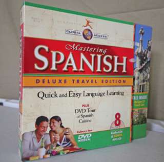 GLOBAL ACCESS MASTERING SPANISH DELUXE TRAVEL EDITION  