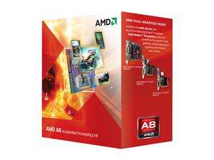 AMD A8 3850 Llano 2.9GHz Socket FM1 100W Quad Core Desktop APU (CPU 