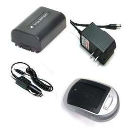  Accessory Kit High Capacity Rechargeable Lithium ion Battery and AC 
