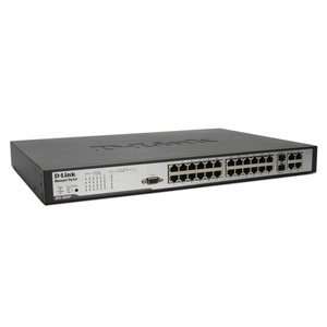  New DLINK MANAGED 24 PORT 10/100 STACKA    DES3028P 