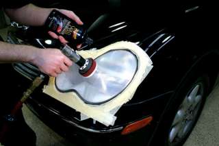 Non abrasive cleaning and finishing using Meguiars Professional 