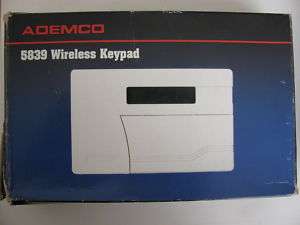 ADEMCO Vista 5839 Wireless Keypad NEW N7703 5883  