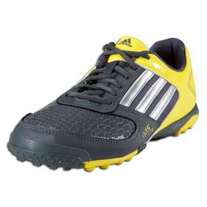 Adidas Adi 5 X ite grey yellow turf indoor soccer shoe  