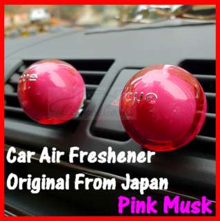 Cue Blue Car Air Freshener Ball on Vent Japan EasyUse  