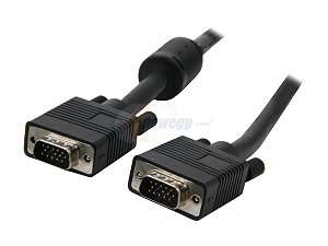   30 ft. Coax High Resolution Monitor VGA Cable HD15 M/M M M