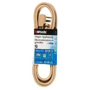   0045 9 Foot Air Conditioner Appliance Cord, Beige