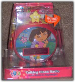   Image Gallery for Dora the Explorer Talking Alarm Clock Radio  DTE810