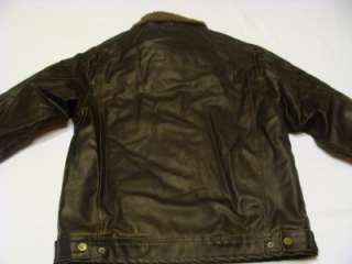 NWT Boys Lg 14 16 Hawke & Co Outfitter Pleather Coat  