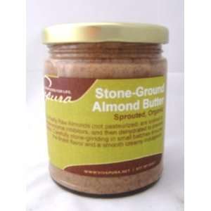 Vivapura Sprouted Organic Almond Butter Stone ground 8oz  