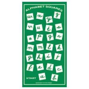 Alphabet Squares (Cursive)   One Pair