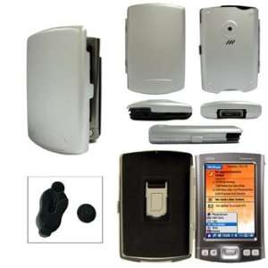  Palm Tungsten T5 Aluminum PDA Hard Case w/ Beltclip Electronics