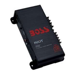 BOSS AUDIO R1002 200W 2 Channel Car Power Amplifier Amp 791489115322 