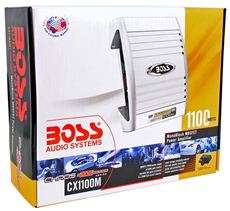 Boss CX1100M 1100 Watt Mono Car Stereo Amplifier Amp + Bass Remote 