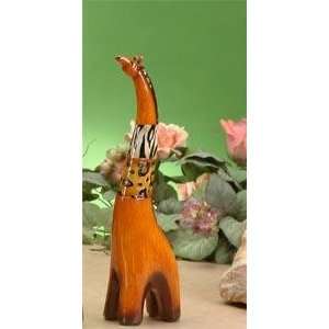  Animal Print Giraffe Model Sculpture Statue Glass Figurine 