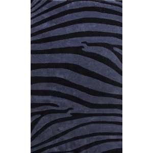  Cine Animal Print Rug in Blue