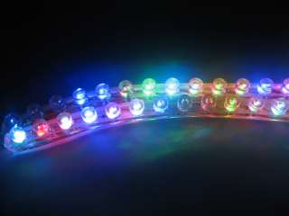 72 LED STRIP MOTORCYCLE CAR LIGHTS FLEXIBLE GRILL LIGHT  