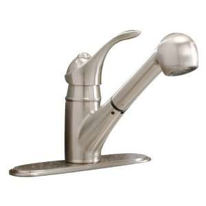  Brushed Nickel Pull Out Kitchen Faucet