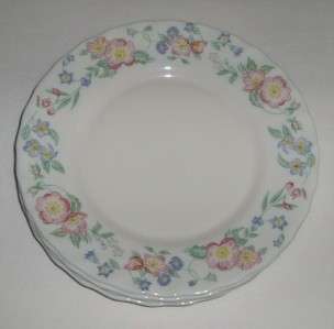 Arcopal France Champetre Pink Flowers Salad Plates  