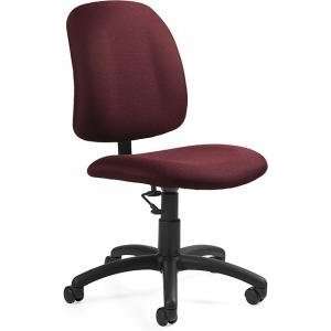   Global Goal Armless Low Back Pneumatic Task Chair