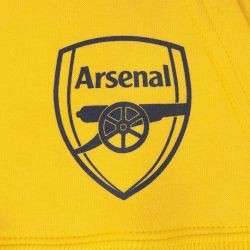 Nike ARSENAL FC CLUB HOODED TOP SOCCER 2011 NEW YELLOW  
