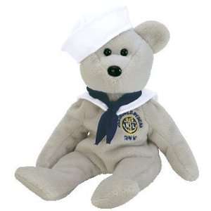   TY Beanie Baby   RONNIE the Sailor Bear (USA Exclusive) Toys & Games