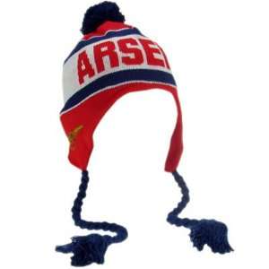  Arsenal FC Authentic EPL Hat Trick Knitted Toggle Hat 