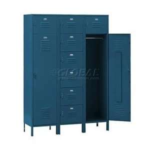   Person Locker 54x18x72 Ready To Assemble Marine Blue