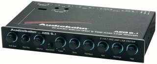 NEW AUDIOBAHN AEQ6J 1/2 DIN CAR AUDIO 5 CH BAND EQUALIZER 5 CHANNEL 8 
