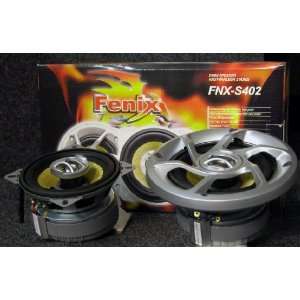  FENIX FNX S402 4 2 WAY CAR AUDIO SPEAKER