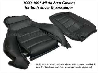 1990 1997 MIATA Replacement Seat Cover Upholstery  