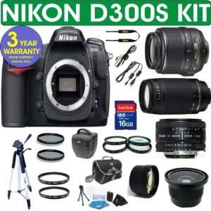 Nikon 18 55 VR Zoom Lens + Nikon 70 300 Telephoto Zoom Lens + Nikon 