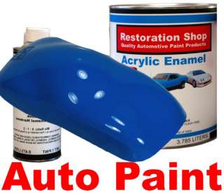 Speed Blue QUALITY ACRYLIC ENAMEL Car Auto Paint Kit  