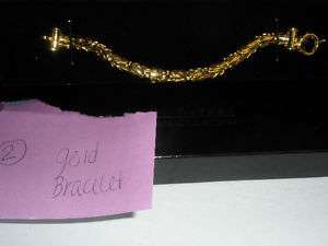 Joan Rivers Jewelry gold bracelet 7  
