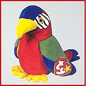  TY Beanie Baby   JABBER the Parrot Toys & Games