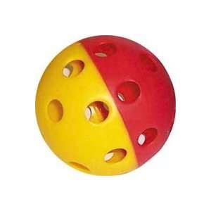 Safety Fun Balls   Baseball, Red/Yellow   Equipment   Quantity of One 