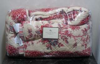 Pottery Barn POMPADOUR F/QN Quilt ~NIP STUNNING  