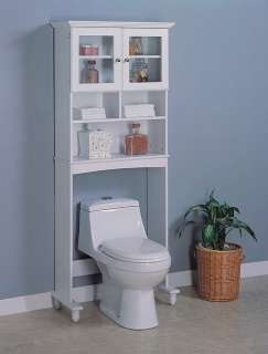 Bathroom Cabinet in White Finish by Coaster Furniture #  