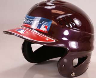 NEW Rawlings CoolFlo Batting Helmet MAROON Med CFEX  