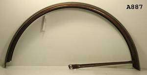 VINTAGE CLASSIC 26 BROWN REAR BICYCLE FENDER **A887 R  