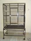 Large New Bird Cage Parrot Cages Cockatiel 32x20x53