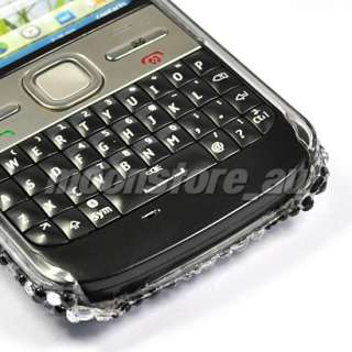 BLING RHINESTONE CASE COVER POUCH FILM FOR NOKIA E5 /58  