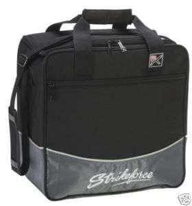 KR Starter Kit Black/Silver 1 Ball Bowling Bag  