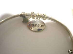 ENCHANT Charm & Jade Cuff Bracelet Sterling Silver  