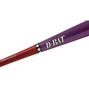  D Bat Pro Player 72 Half Dip Baseball Bats PURPLE 31 