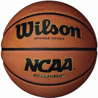 Wilson NCAA Super Grip Intermediate Basketball, Orange