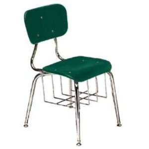   , 133 BB Poly Plastic Classroom Chair, Book Basket