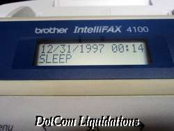 Brother Intellifax 4100 Laser Fax Machine  
